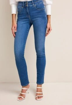 Next LIFT SHAPE - Jeans Slim Fit - Mid Blue Denim