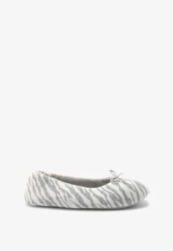 Next ANIMAL PRINT - Riemensandalette - Grey Zebra -Next 2805b2d51ed34c58acd915c3d4c09820