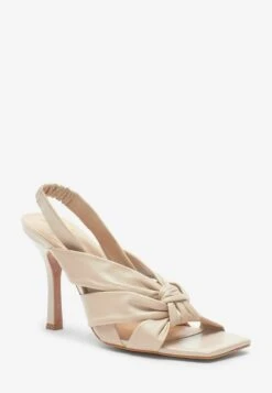 Next SIGNATURE FOREVER COMFORT TWIST STANDARD - High Heel Sandalette - Bone Cream -Next 28e6ab9b90d2495cbb2a19cd77cca7b8