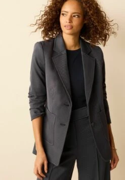 Next POCKET DETAIL SINGLE BREASTED STANDARD - Kurzmantel - Navy Blue