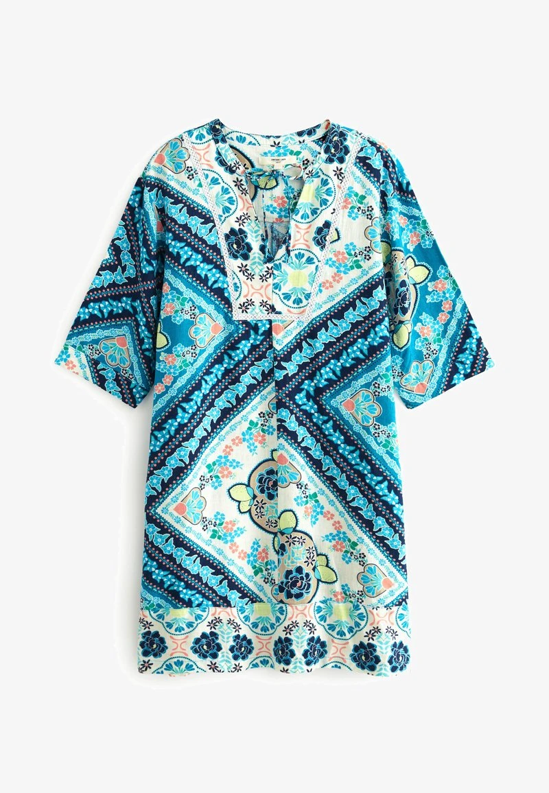 Next KAFTAN WITH STANDARD - Freizeitkleid - Blue Scarf Print 5 Next KAFTAN WITH STANDARD - Freizeitkleid - Blue Scarf Print – Bild 5