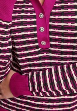 Next GEM BUTTON GEOMETRIC STANDARD - Strickpullover - Pink 9 Next GEM BUTTON GEOMETRIC STANDARD - Strickpullover - Pink -Next 2d06b636a1b94916b9478ec28f8f22f5