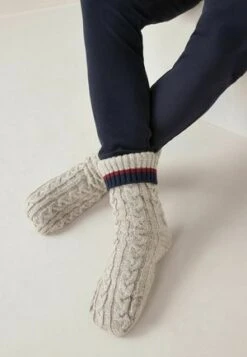 Next THERMAL ANKLE 2 PACK STANDARD - Socken - Grey Striped -Next 2d592c17d3f84deead4e0bb4b7367f76