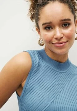 Next HIGH NECK SLEEVELESS - Top - Blue -Next 2e06097104cf4c188b8282de9c4992d5