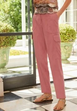 Next BLEND TAPER - Cargohose - Pink