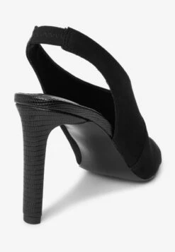 Next FOREVER COMFORT HIGH HEEL SLINGBACK STANDARD - High Heel Peeptoe - Black -Next 326f7dd53d8f470187b0c484f2ef2090