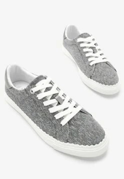 Next FOREVER COMFORT SCALLOP SOLE DETAIL STANDARD - Sneaker Low - Metallic -Next 354eae81187e4b27989def724711e61b