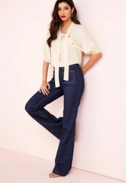 Next SHORT SLEEVE STANDARD - Bluse - Cream Floral -Next 363908653f48476386184c41704d1f4b 1