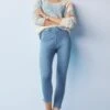 Next CROPPED - Jeggings - Bleach Blue