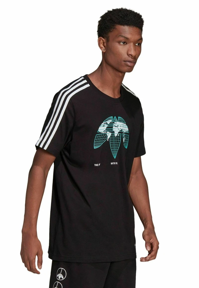 Next CAPPED SLEEVE WITH - T-Shirt Print - Blue Chambray 6 Next CAPPED SLEEVE WITH - T-Shirt Print - Blue Chambray – Bild 6