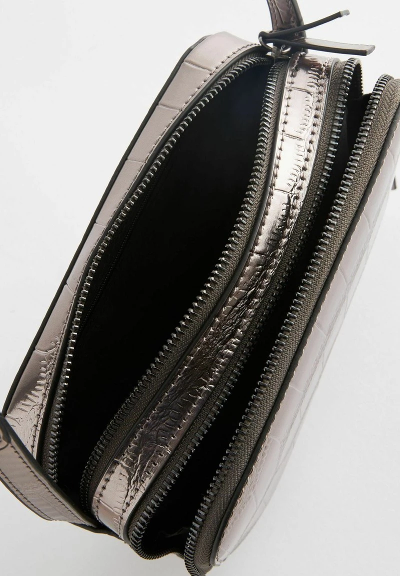 Next CROC EFFECT - Umhängetasche - Pewter 3 Next CROC EFFECT - Umhängetasche - Pewter – Bild 3