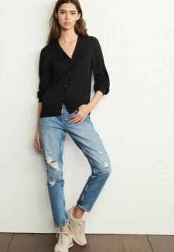 Next BUTTON - Strickjacke - Black -Next 3934d4be530f4a7bae7282cb37915275