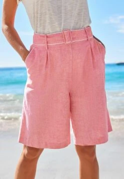 Next SMART BELTED CITY STANDARD - Shorts - Pink -Next 3b042efb696746b1b355ce5faf394a83 1