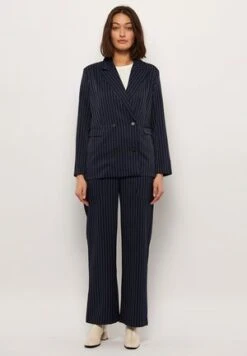 Next REGULAR FIT SINGLE BREASTED STANDARD - Blazer - Navy Blue Pinstripe -Next 3b9a582d6d84448290718060666e420e