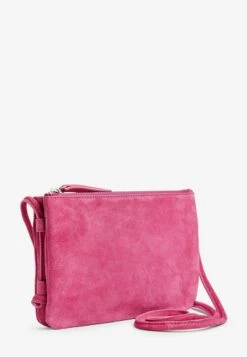 Next Umhängetasche - Pink Suede -Next 3b9c28f80b0c4718a893fb5d12d4feb2