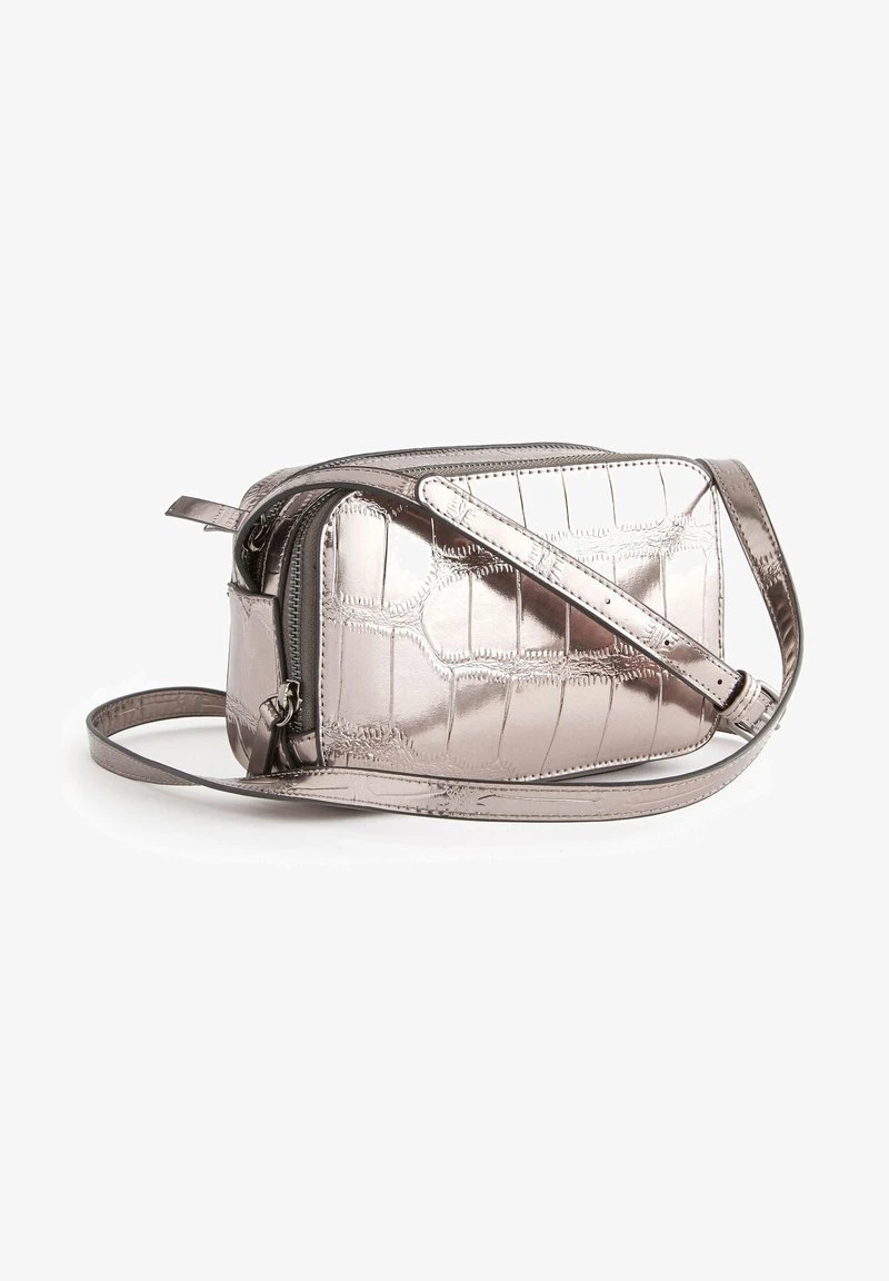 Next CROC EFFECT - Umhängetasche - Pewter 1 Next CROC EFFECT - Umhängetasche - Pewter
