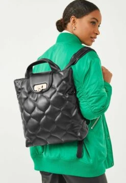 Next QUILTED LOCK DETAIL - Tagesrucksack - Black