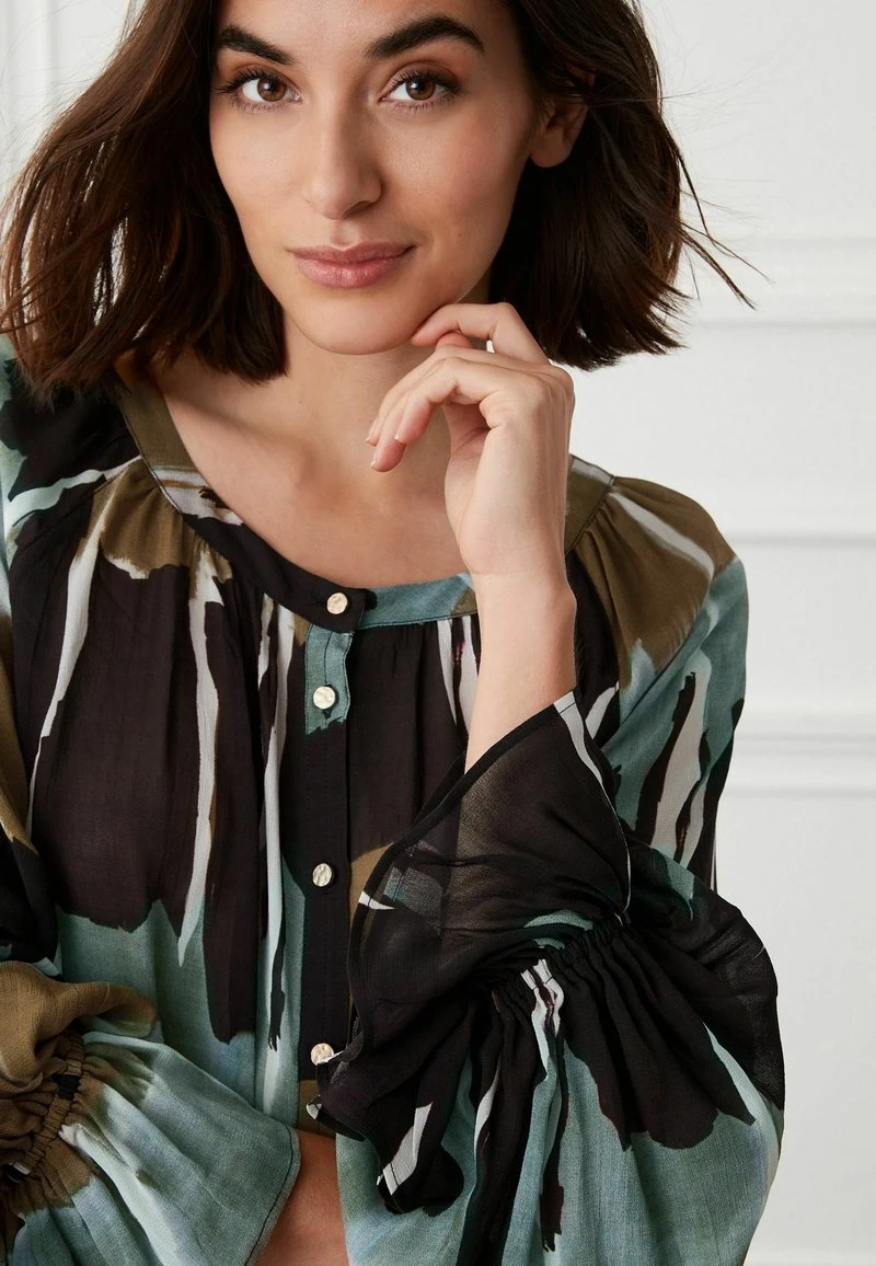 Next LONG SLEEVES WITH HARDWEAR - Hemdbluse - Blue 3 Next LONG SLEEVES WITH HARDWEAR - Hemdbluse - Blue – Bild 3