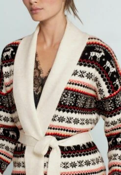 Next CHRISTMAS SNOWFLAKE FAIRISLE - Strickjacke - White -Next 3dfc5b5b50494f1fb9127109aa358a19 1