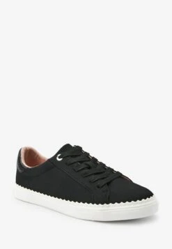 Next FOREVER COMFORT SCALLOP SOLE DETAIL STANDARD - Sneaker Low - Black -Next 404b7b78e5464f438b747b606985d48f