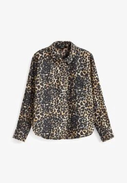 Next TEXTURED LONG SLEEVE - Hemdbluse - Animal Print -Next 41b670153ee440bd97fd30758fa4d761
