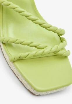 Next FOREVER COMFORT ROPE STANDARD - Keilsandalette - Lime Green -Next 4203adee19724fe6953d64b2546597df