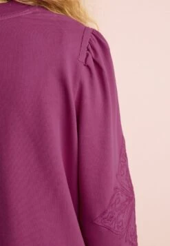 Next BRODERIE SLEEVE - Sweatshirt - Purple -Next 42b5f1defc7f4269bb3dea7709bc17af