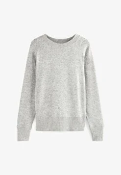 Next LONG SLEEVE COSY LIGHTWEIGHT - Strickpullover - Grey 10 Next LONG SLEEVE COSY LIGHTWEIGHT - Strickpullover - Grey -Next 42b7bca9132d4d708c5bec95f3b5594e