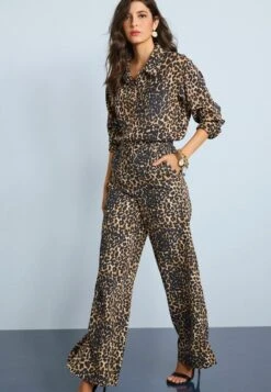 Next TEXTURED LONG SLEEVE - Hemdbluse - Animal Print -Next 448793f5d61a412c80b0e665caa45d7d