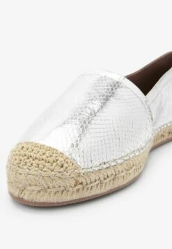 Next FOREVER COMFORT FLAT - Espadrille - Silver -Next 48c90c4d2e844c8692967323244d8725