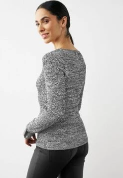 Next BUTTON CUFF SWEETHEART NECK STANDARD - Strickpullover - Blue 11 Next BUTTON CUFF SWEETHEART NECK STANDARD - Strickpullover - Blue -Next 48d699950768402e9d01dd4f103e6ecf