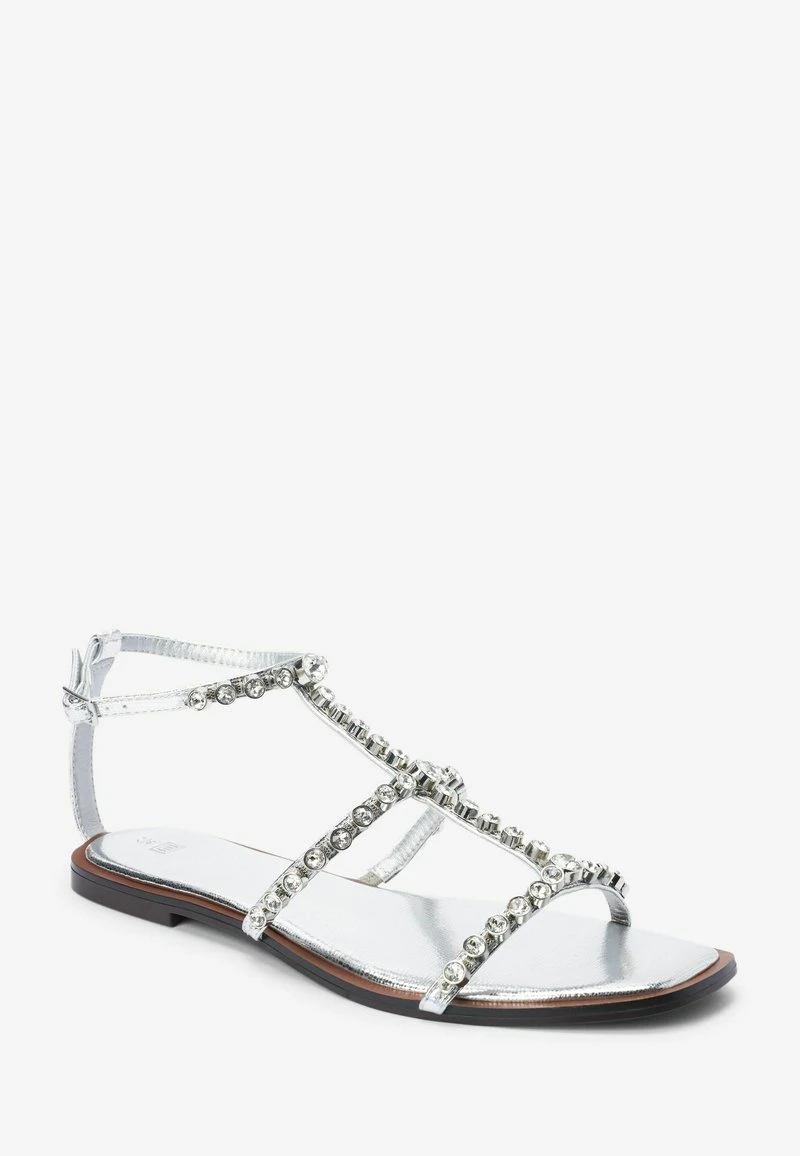 Next JEWELLED GLADIATOR STANDARD - Riemensandalette - Silver 2 Next JEWELLED GLADIATOR STANDARD - Riemensandalette - Silver – Bild 2