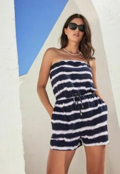 Next BANDEAU BOOBTUBE - Jumpsuit - Navy Blue Tie Dye -Next 4b5eff6f67084dbc9ddc1c9cabf2d622 1