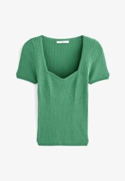 Next CORSET DETAIL SWEETHEART NECK STANDARD - T-Shirt Basic - White -Next 4bb95dfb9e054cd0b21ea9b743e3ef8a