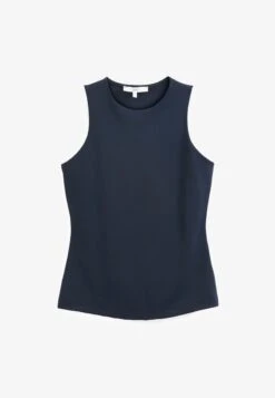 Next ROUND NECK STRETCH STANDARD - Top - Blue -Next 4c012792a3324569acbc3286efab7469