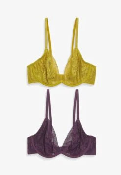 Next DETAIL 2 PACK PLUNGE - Triangel BH - Purple -Next 4d1344a1295b4509b9bc39c368ec42c2