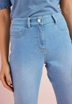 Next PEDAL - Jeans Shorts - Mid Blue -Next 4ec6d1ddf8c14e06be1ce067cbdbb42d