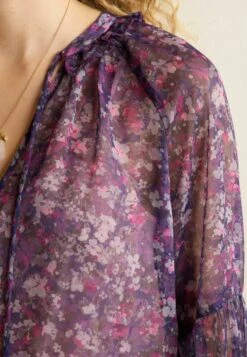 Next SHEER WITH LACE TRIM DETAIL STANDARD - Bluse - Purple -Next 4f06d9e058184e41b6d2ced2c37270d6