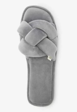 Next PLAIT SLIDER STANDARD - Hausschuh - Grey 8 Next PLAIT SLIDER STANDARD - Hausschuh - Grey -Next 5150f740f2b345e3b193e8f2d23351e8