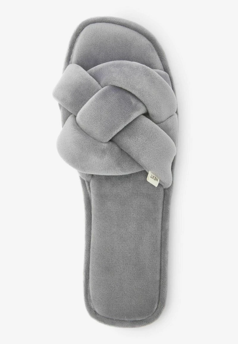 Next PLAIT SLIDER STANDARD - Hausschuh - Grey 3 Next PLAIT SLIDER STANDARD - Hausschuh - Grey – Bild 3