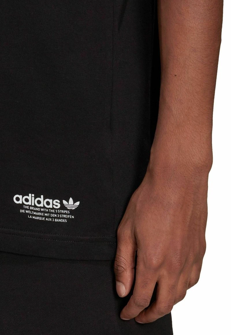 Next CAPPED SLEEVE WITH - T-Shirt Print - Blue Chambray 4 Next CAPPED SLEEVE WITH - T-Shirt Print - Blue Chambray – Bild 4