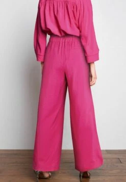 Next WIDE LEG STANDARD - Stoffhose - Pink -Next 52b6db1fe5f14aee9a41d14954161030