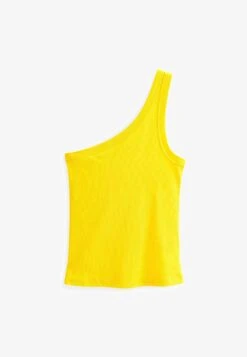 Next ONE SHOULDER STANDARD - Top - Yellow -Next 52dfbcba153a45b7ad63fb99ff5e06b4