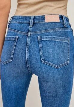 Next CROPPED - Jeans Straight Leg - Mid Blue -Next 531c451c292c4dfb97ab5b710ecc7ca5