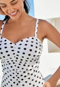 Next TUMMY CONTROL RUCHED - Badeanzug - Brown White 10 Next TUMMY CONTROL RUCHED - Badeanzug - Brown White -Next 541671a9cc504612829ecec8d415d88a 1