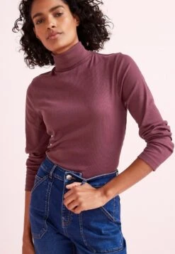 Next LONG SLEEVE ROLL NECK STANDARD - Strickpullover - Red