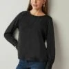 Next LONG SLEEVE DEEP CUFF STANDARD - Bluse - Black