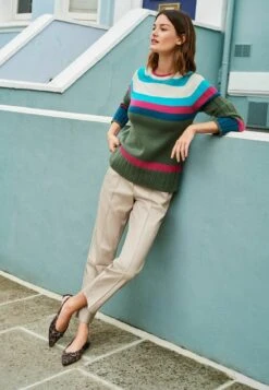 Next CREW NECK - Strickpullover - Green -Next 5791af2e68d94fdcb7b989ebd5328e25