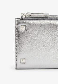 Next STUD DETAIL SMALL STANDARD - Geldbörse - Pewter Silver -Next 579b82feec6947fdbda21b28904c5c85