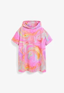 Next TOWELLING PONCHO - Cape - Pink -Next 58e2de47f8e24902911e18661e96f7bf 1